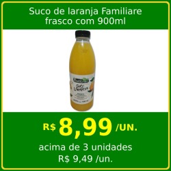 Suco de laranja Familiare 900ml