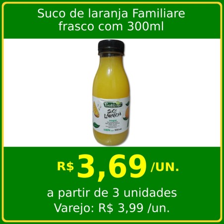 Suco de laranja Familiare 300ml