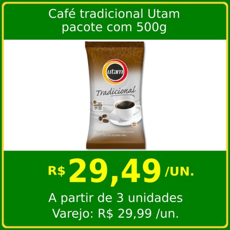 Café Utam tradicional 500g