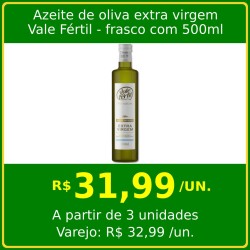 Azeite de oliva extra virgem Vale Fértil 500ml
