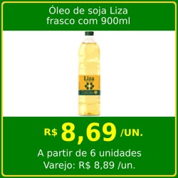 Óleo de soja Liza 900ml