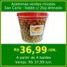 Azeitonas Verdes Miúdas San Carlo 2kg drenado