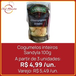 Cogumelos inteiros Sandyla 100g