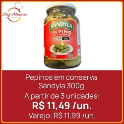 Pepinos em conserva Sandyla 300g