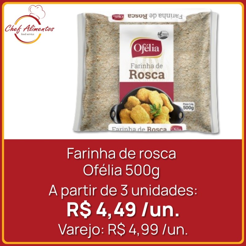 Farinha de rosca Ofélia 500g