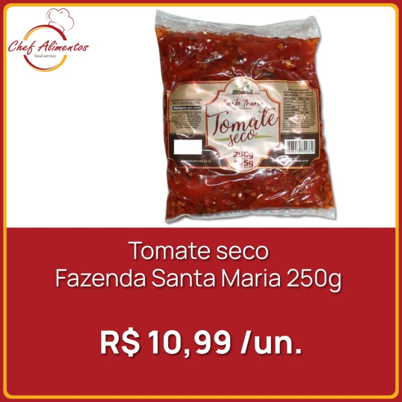 Tomate seco Fazenda Santa Maria 250g