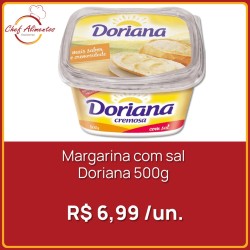 Margarina com sal Doriana 500g