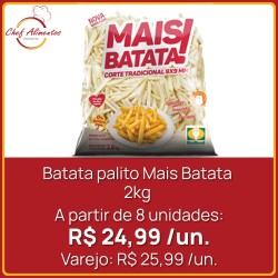 Batata palito Mais Batata 2 kg