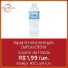 Água Mineral sem Gás Daflora 510ml