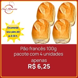 Pão Francês Liderpan 100g