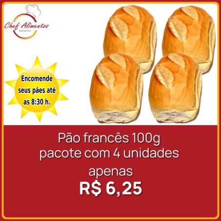 Pão Francês Liderpan 100g