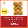 Pão de hambúrguer 100g