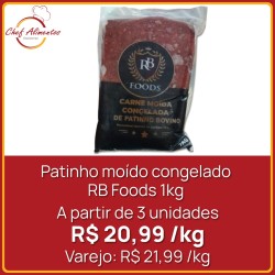 Patinho moído RB Foods 1kg