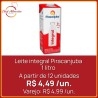 Leite integral Piracanjuba 1litro