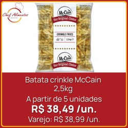 Batata crinkle MacCain 2,5kg