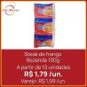 Steak de frango Rezende 100g
