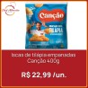 Iscas de tilápia empanadas Canção 400g