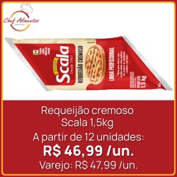 Requeijão Cremoso Scala 1,5 kg