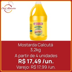 Mostarda Calcutá - Galão 3,2 kg