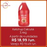 Ketchup Calcutá - Galão 3,4 kg