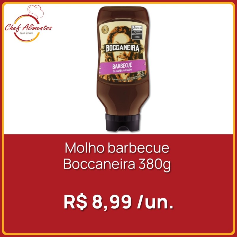 Molho Barbecue Boccaneira Ekma 380g