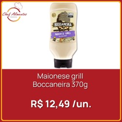Maionese grill Boccaneira Ekma 370g