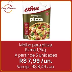 Molho para pizza Ekma 1,7kg
