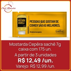 Mostarda Cepêra Sachê 7g