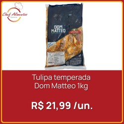 Tulipa temperada Dom Matteo 1kg