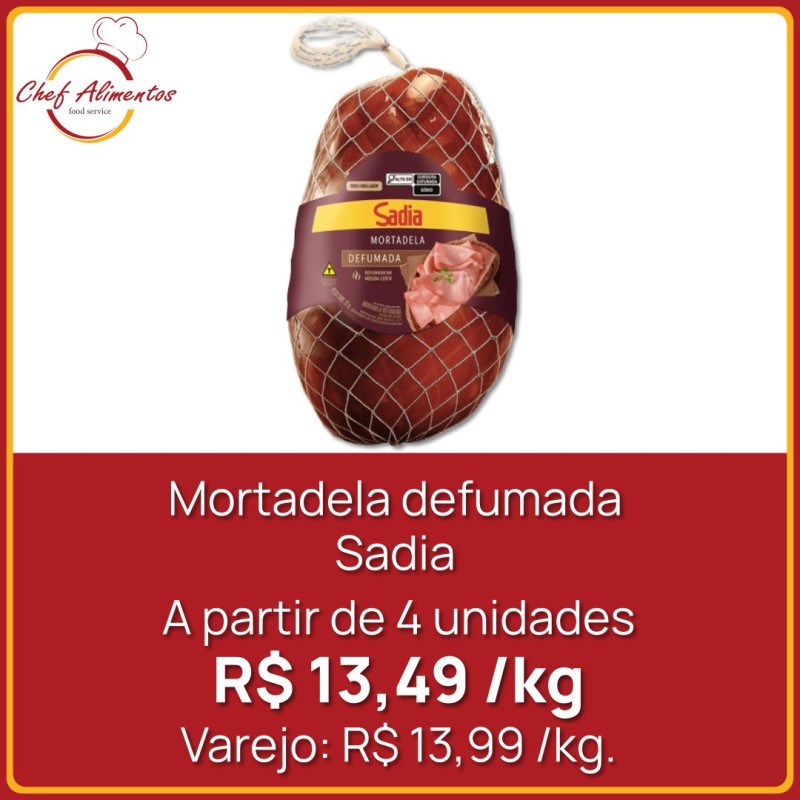 Mortadela Defumada Sadia