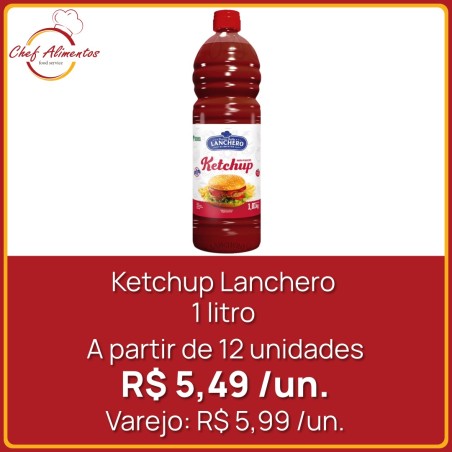 Ketchup Lanchero 1 litro