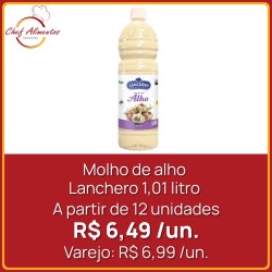 Molho de alho Lanchero 1,01 litro