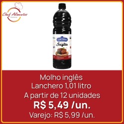Molho inglês Lanchero 1,01 litro