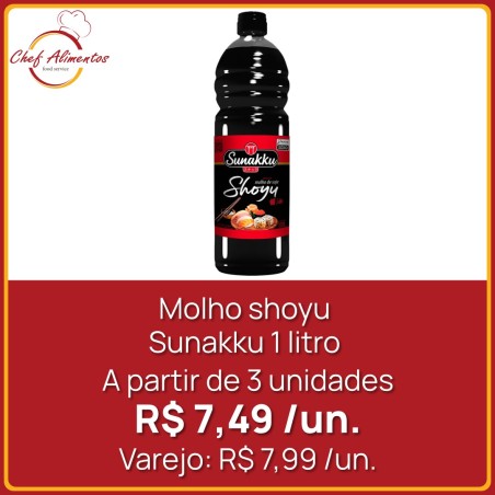 Molho shoyu Sunakku 1 litro