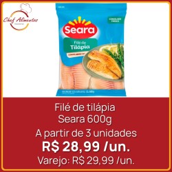 Filé de tilápia Seara 600g