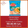 Filé de tilápia Seara 600g