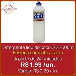 Detergente líquido coco ODD 500ml