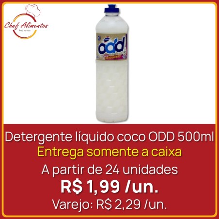 Detergente líquido coco ODD 500ml