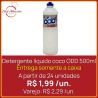 Detergente líquido coco ODD 500ml