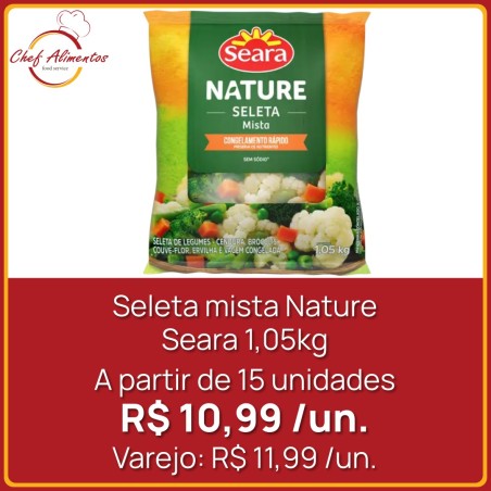 Seleta mista Nature Seara 1,05kg