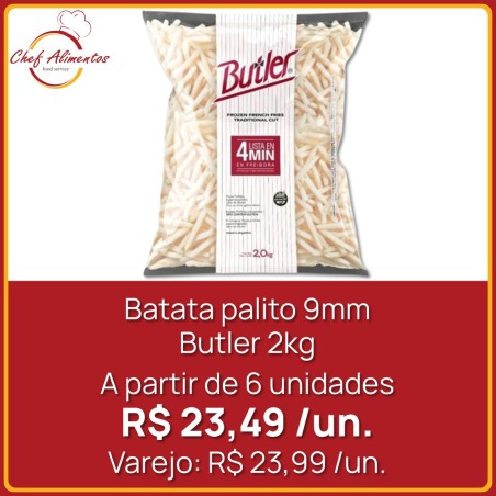 Batata palito 9mm Butler 2kg
