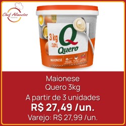 Maionese Quero - balde com 3kg