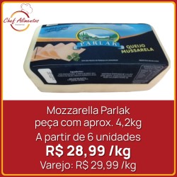 Queijo Mozzarella Parlak - Peça