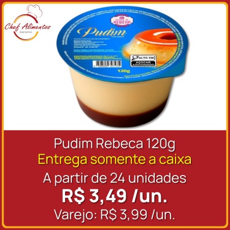 Pudim Rebeca 120g