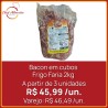 Bacon em cubos Frigo Faria 2kg