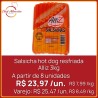 Salsichas hot dog resfriada Alliz 3kg