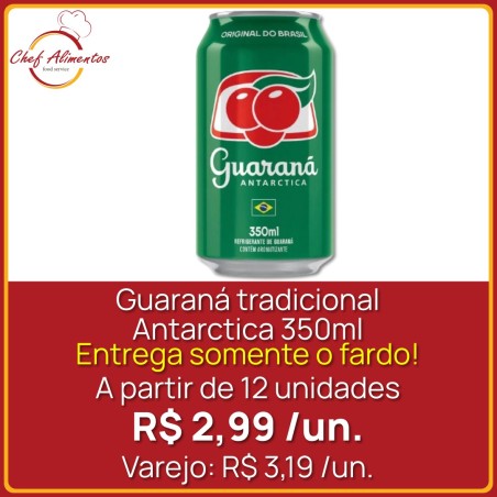 Guaraná Antarctica 350ml