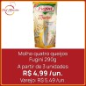 Molho quatro queijos Fugini 290g