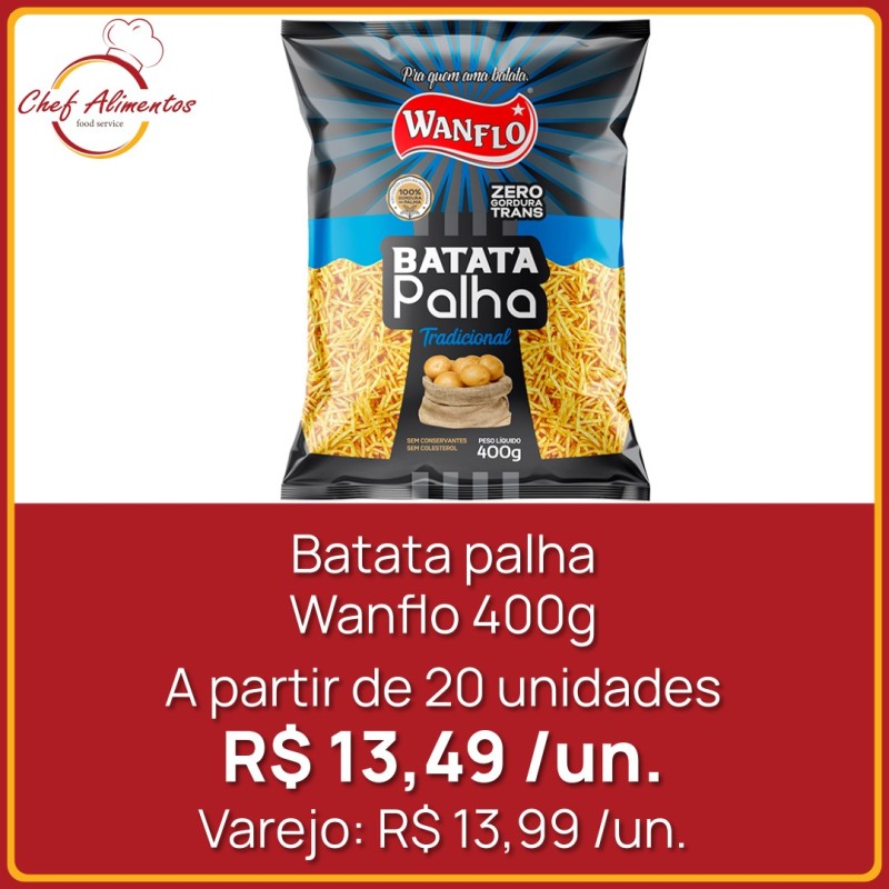 Batata Palha Wanflo 400g