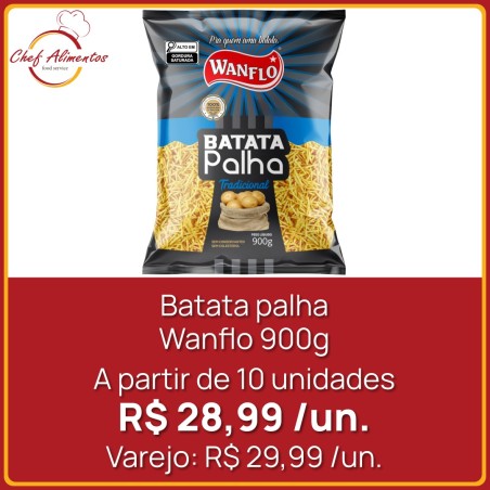 Batata palha Wanflo 900g